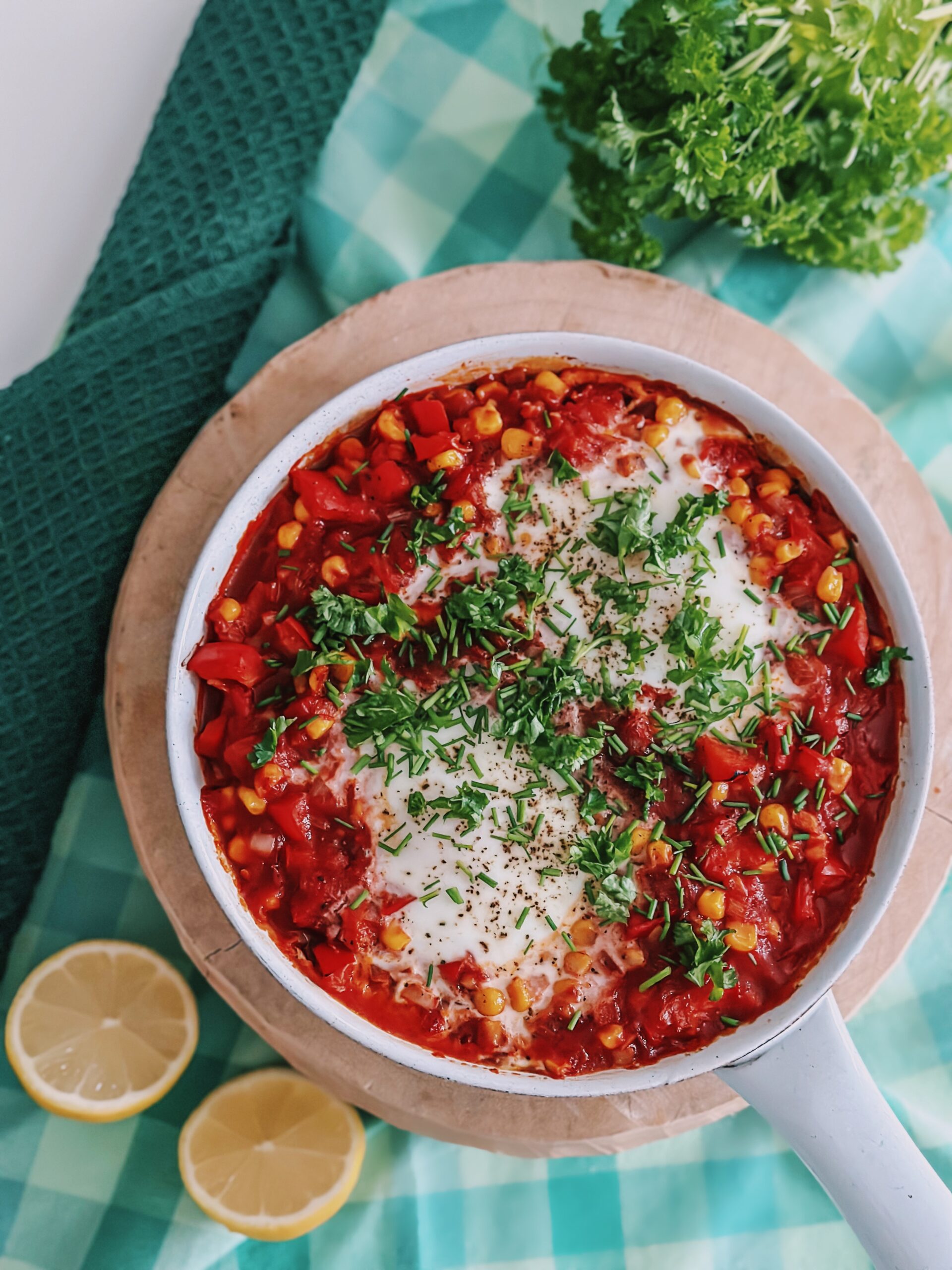 Mama Brown’s Shakshuka graphic