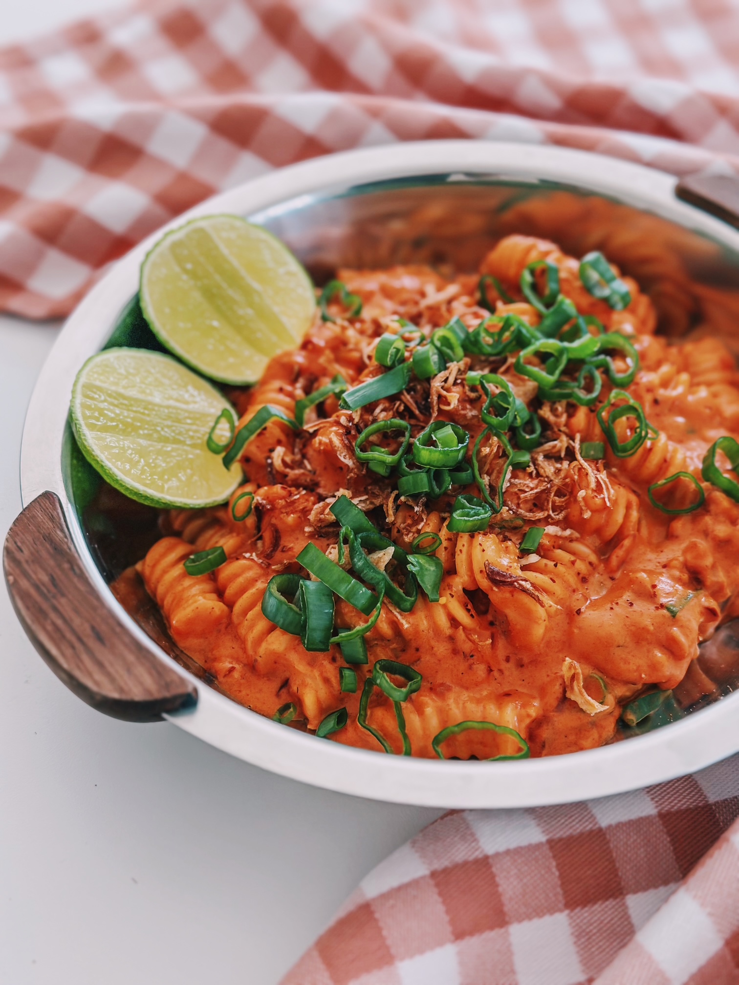 Mama Brown’s gochujang pasta graphic