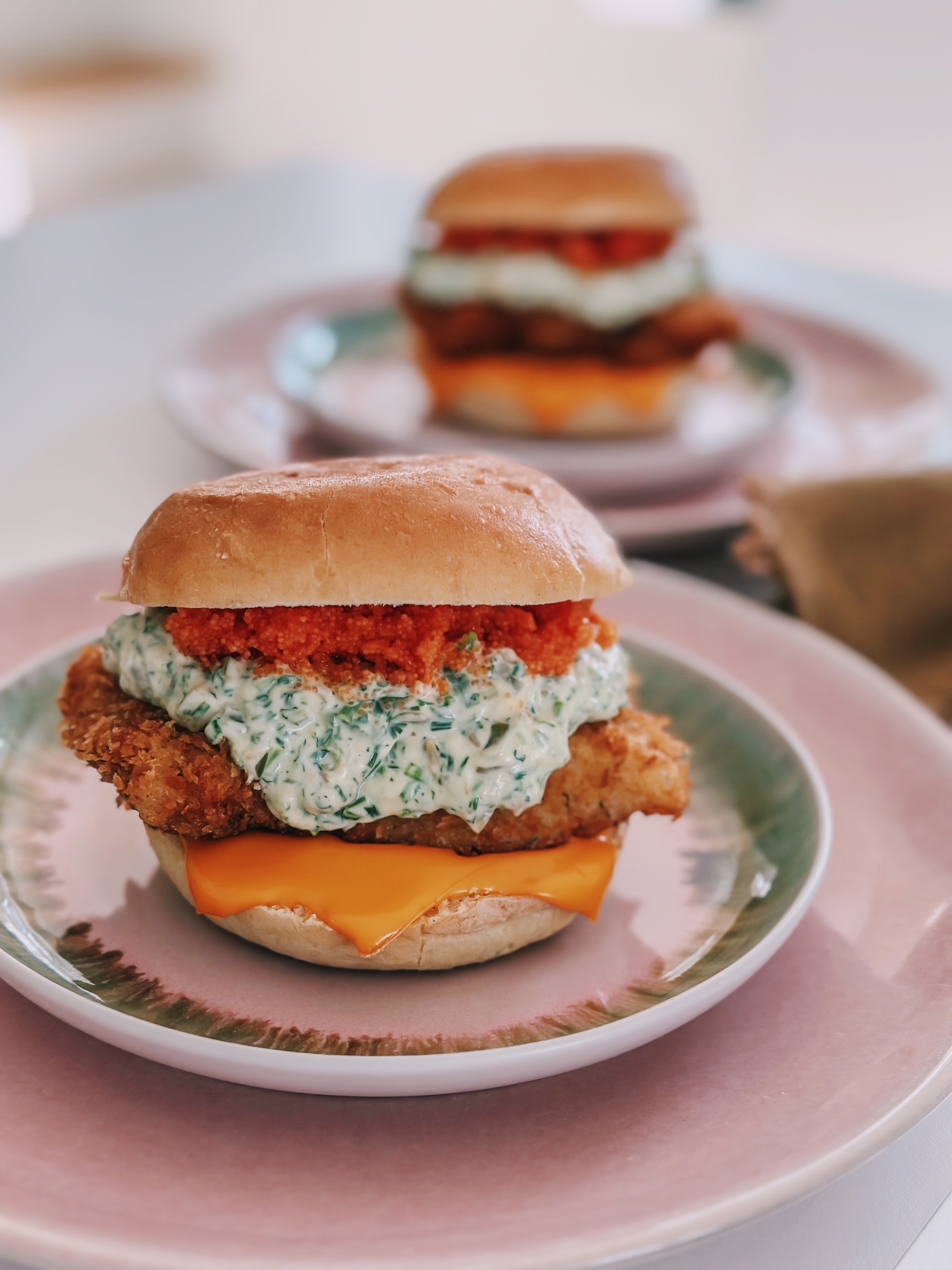 Mama Brown’s Filet-o-fish burger graphic
